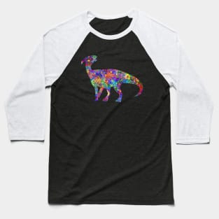 Parasaurolophus dinosaur Baseball T-Shirt